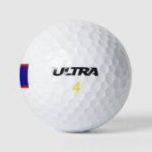 Belize-Flagge Golfball (Logo)