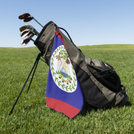 Belize-Flagge Golfhandtuch
