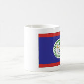 Belize-Flagge Kaffeetasse (Mittel)