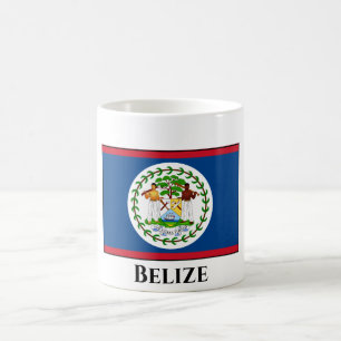 Belize-Flagge Kaffeetasse