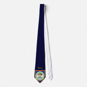 Belize-Flagge Krawatte