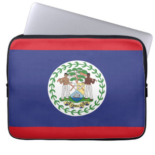 Belize-Flagge Laptopschutzhülle