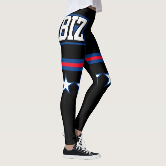 Belize-Flagge Leggings (Rechts)