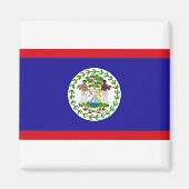 Belize-Flagge Magnet (Vorne)