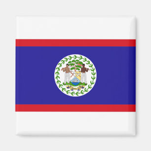 Belize-Flagge Magnet