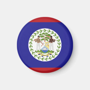Belize-Flagge Magnet