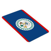 Belize-Flagge Magnet (Rechte Seite)