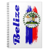 Belize-Flagge Notizblock (Vorderseite)