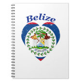 Belize-Flagge Notizblock (Vorderseite)
