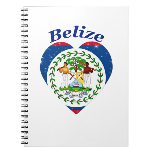 Belize-Flagge Notizblock (Vorderseite)