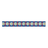 Belize-Flagge Ripsband (Vorderseite)
