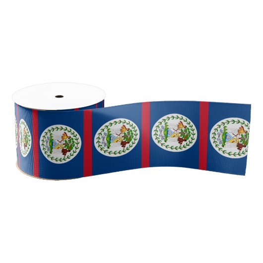 Belize-Flagge Ripsband (Spule)