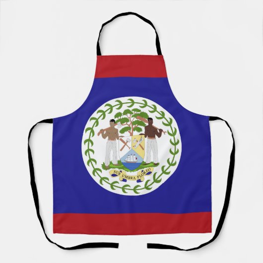 Belize-Flagge Schürze (Vorderseite)