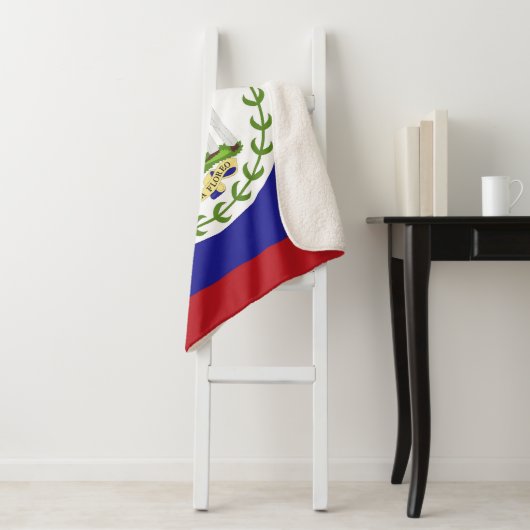 Belize-Flagge Sherpadecke (Beispiel)