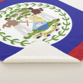 Belize-Flagge Sherpadecke (3/4)