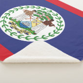 Belize-Flagge Sherpadecke (3/4)
