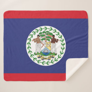Belize-Flagge Sherpadecke