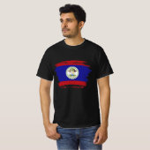 Belize-Flagge T-Shirt (Vorne ganz)
