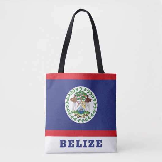 Belize-Flagge Tasche (Vorderseite)
