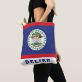 Belize-Flagge Tasche (Von Nahem)