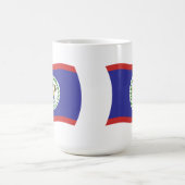 Belize-Flagge Tasse (Mittel)
