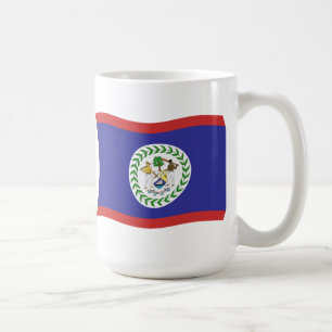 Belize-Flagge Tasse
