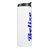 Belize-Flagge Thermosbecher (Nach links gedreht)