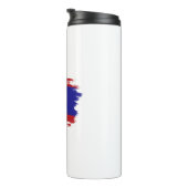 Belize-Flagge Thermosbecher (Nach rechts gedreht)