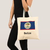Belize-Flagge Tragetasche (Vorderseite (Produkt))