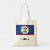 Belize-Flagge Tragetasche (Rückseite)