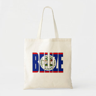 Belize-Flagge Tragetasche