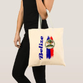 Belize-Flagge Tragetasche (Vorderseite (Produkt))