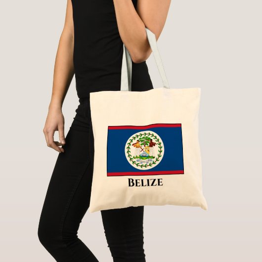Belize-Flagge Tragetasche (Vorderseite (Produkt))