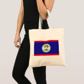 Belize-Flagge Tragetasche (Vorderseite (Produkt))