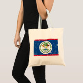 Belize-Flagge Tragetasche (Vorderseite (Produkt))