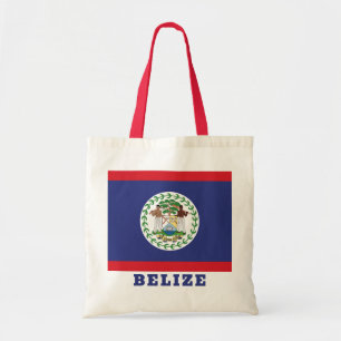 Belize-Flagge Tragetasche
