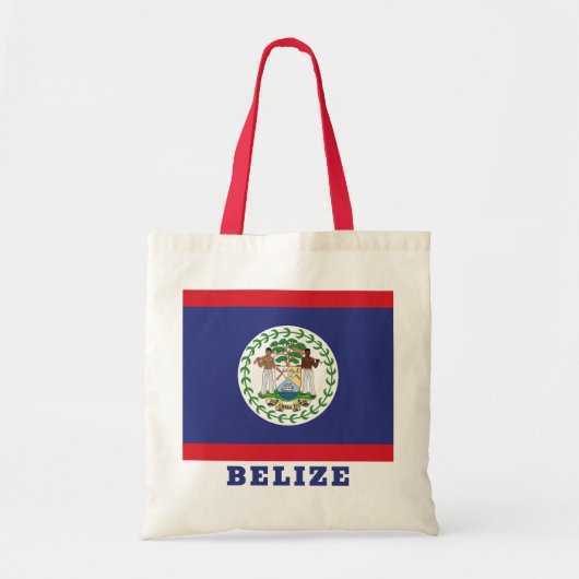 Belize-Flagge Tragetasche (Vorne)
