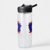 Belize-Flagge Trinkflasche (Links)