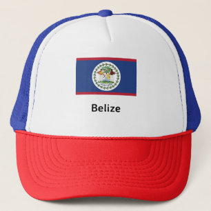 Belize-Flagge Truckerkappe