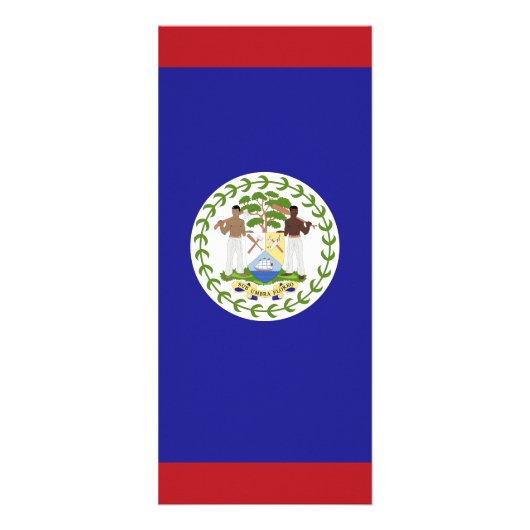 Belize-Flagge Werbekarte (Vorne)