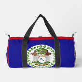 Belize-Flaggen-Stadion Duffle Bag (Vorderseite)