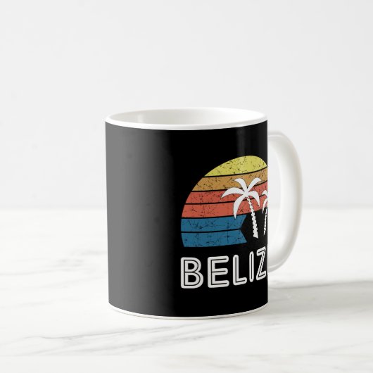Belize für Belize Urlauber Kaffeetasse (VorderseiteRechts)