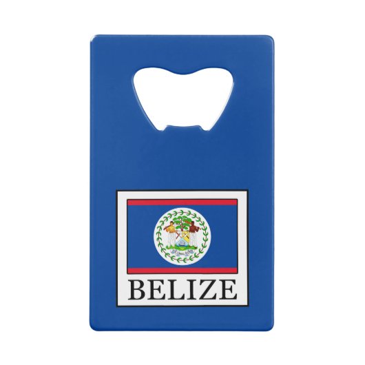 Belize Geldbeutel Flaschenöffner (Vorderseite)