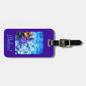 Belize-Gepäckanhänger Gepäckanhänger (Vorderseite horizontal)