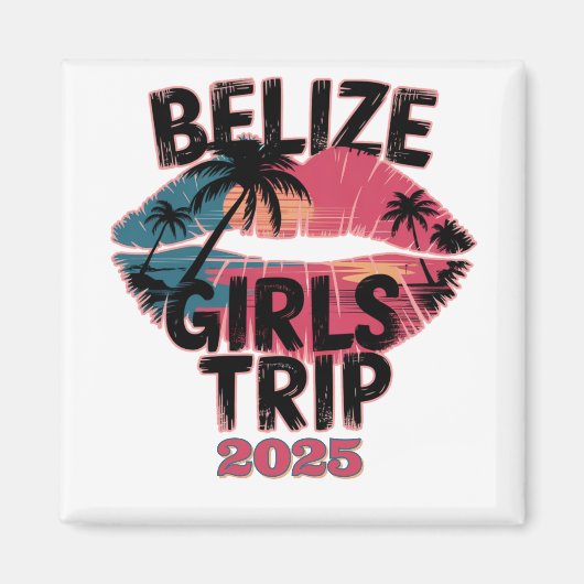Belize Girls Tour Magnet (Vorne)