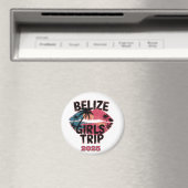 Belize Girls Tour Magnet (In Situ (Geschirrspüler))