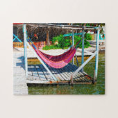 Belize Hammock auf dem Warf Puzzle (Horizontal)