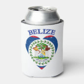 Belize Heart Dosenkühler (Kanne Vorderseite)