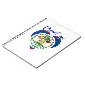 Belize Heart Notizblock (Linke Seite)