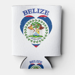 Belize-Herz Dosenkühler